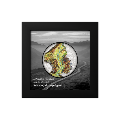 100 YEARS SWISS FRANC IN LIECHTENSTEIN 2 Oz Silver Coin 10 Francs Liechtenstein 2024