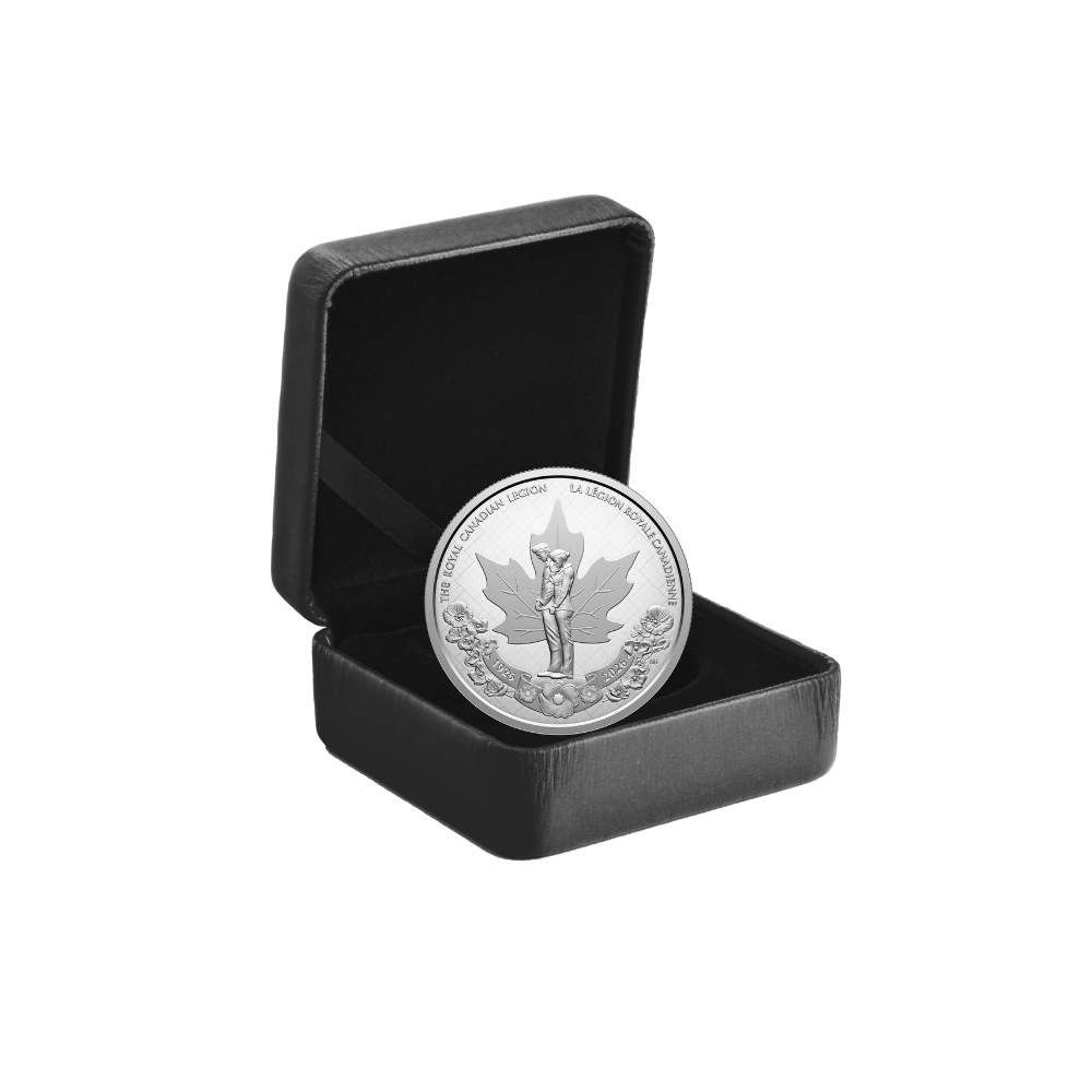100th Anniversary of The Royal Canadian Legion Fine Silver Proof Dollar 2026 ROYAL CANADIAN MINT