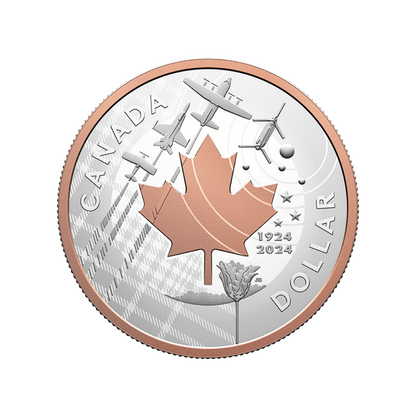 100th Anniversary of the Royal Canadian Air Force Silver Proof set Canada 2024