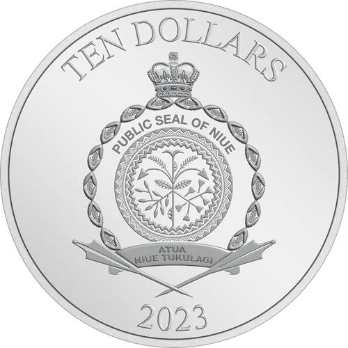 STAR WARS Return of the Jedi 40th Anniversary 3 Oz Silver Coin $10 Niue 2023