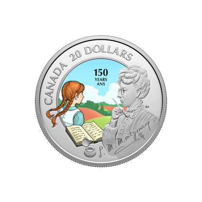 150th Anniversary of the Birth of L. M. Montgomery 1 Oz Silver Coin $20 Canada 2024