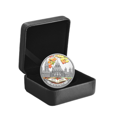 150th Anniversary of the Library of Parliament 1 Oz Fine Silver Coin Canada 2026 Royal Canadian Mint