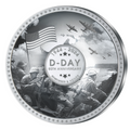 80TH ANNIVERSARY OF D-DAY 50g Silver Coin $5 Solomon Islands 2024