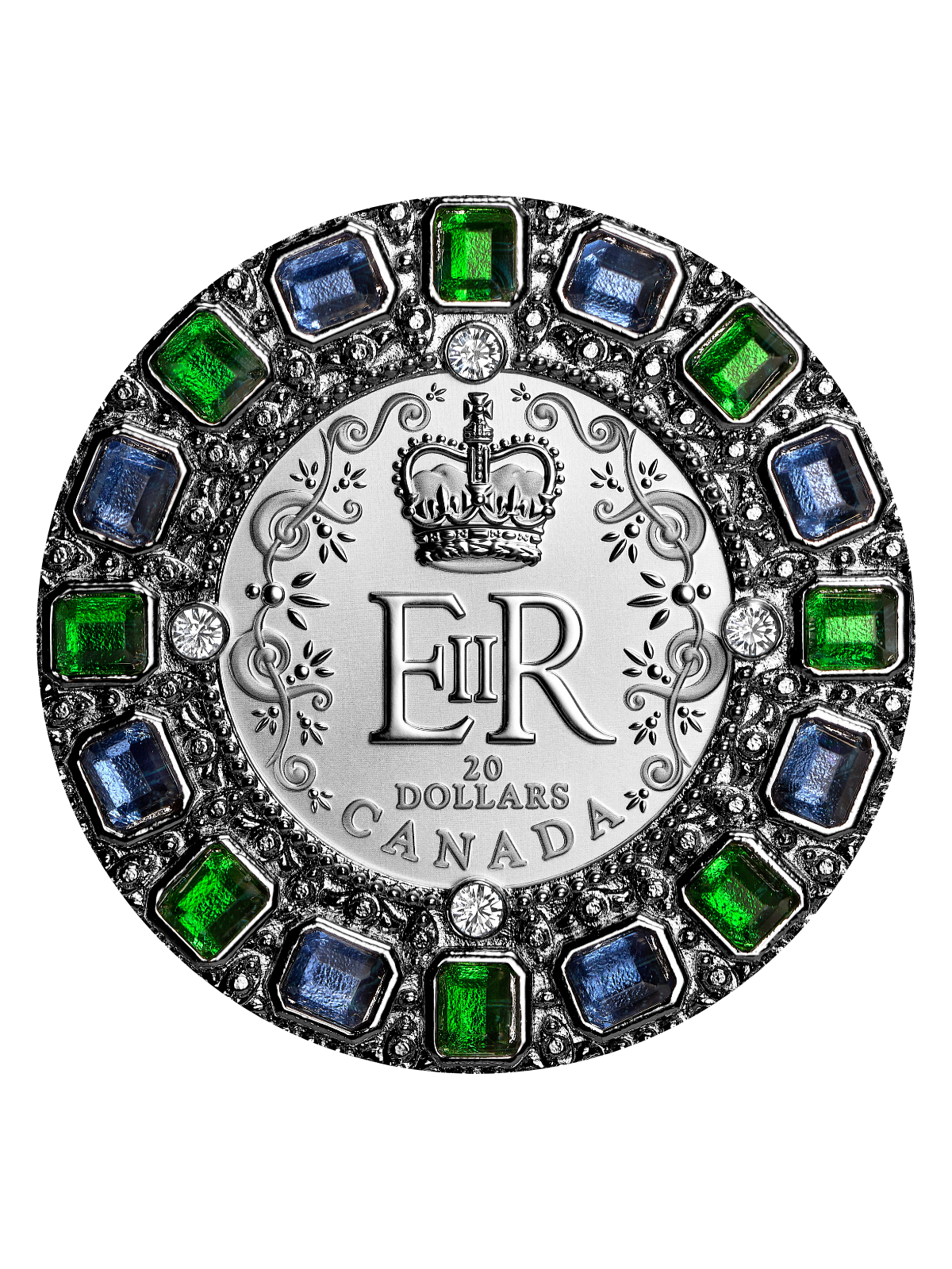 IMPERIAL STATE CROWN Silver Coin $20 Canada 2022 - Royal
