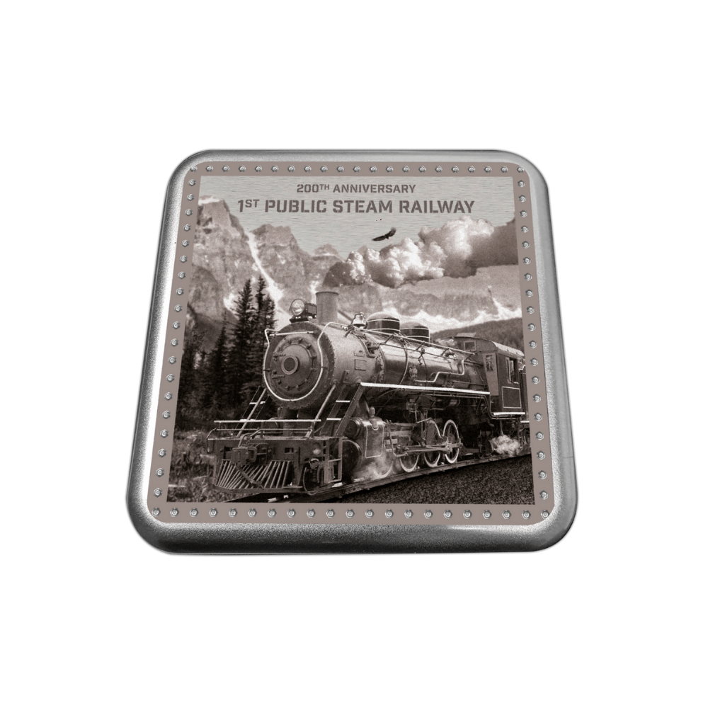 200th Anniversary of 1st Public Streamrailway 10 Oz Silver Coin 2025