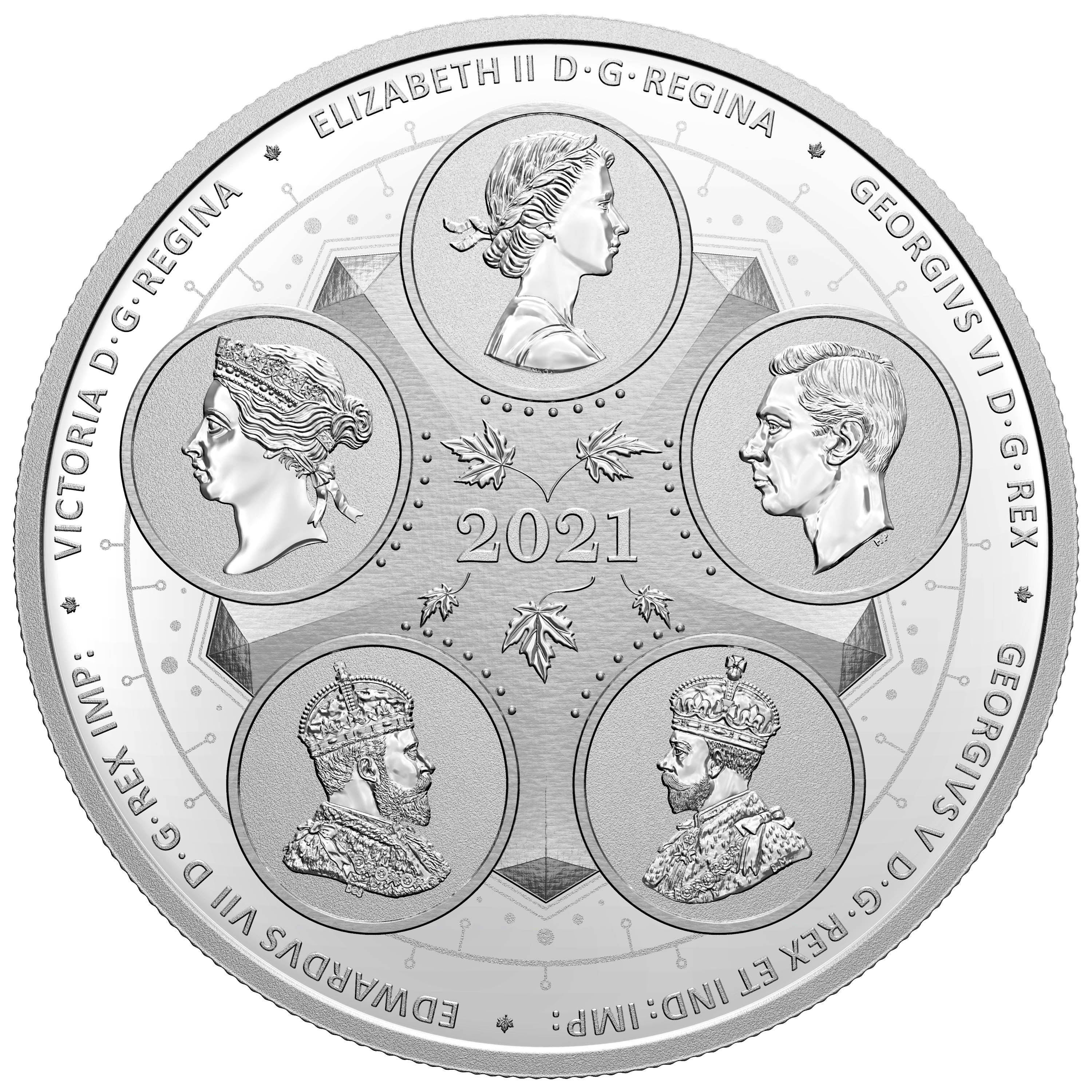AN EMERGING COUNTRY First 100 Years of Confederation Rail Silver Coin $50 Canada 2021