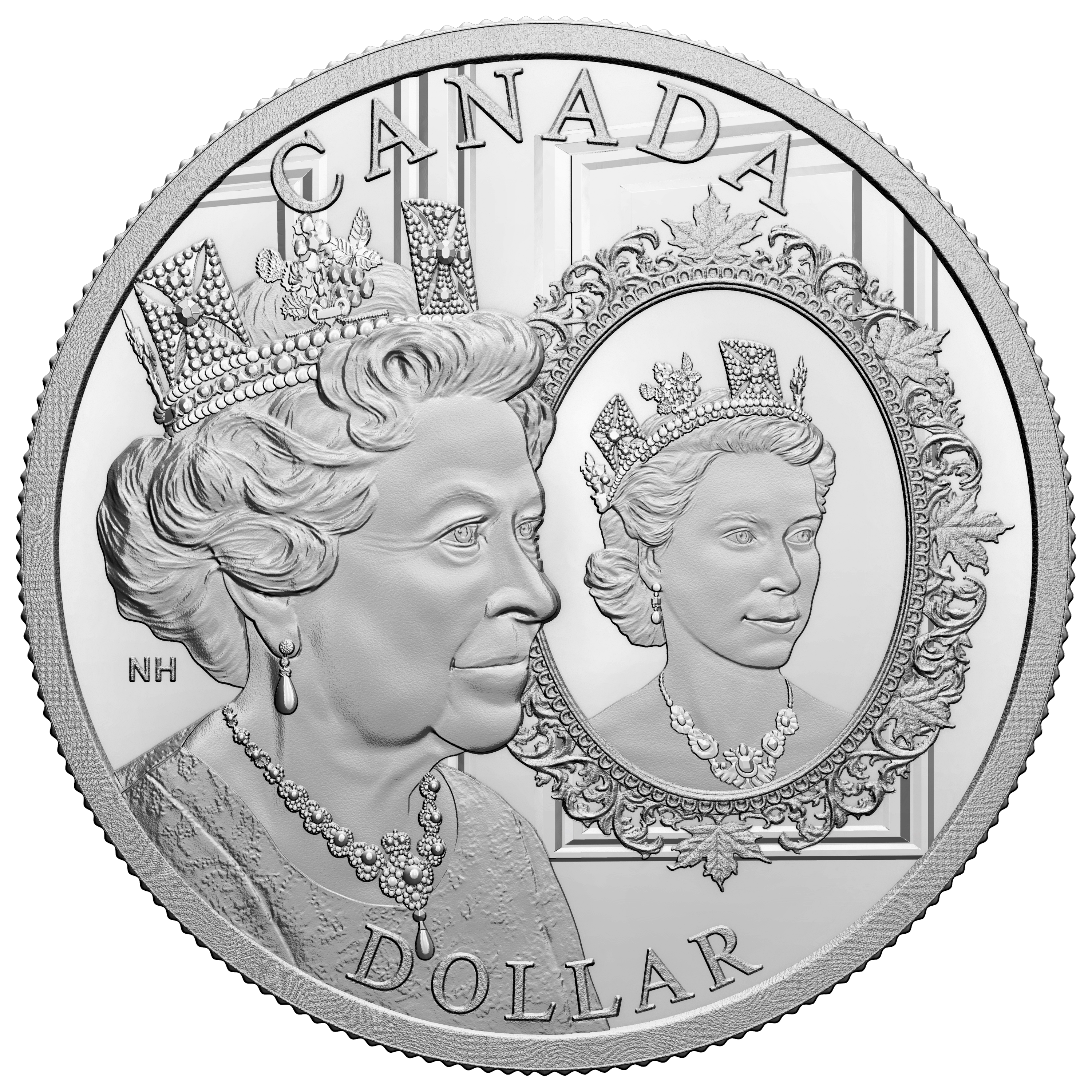 PLATINUM JUBILEE OF HER MAJESTY QUEEN ELIZABETH II Special Edition Silver Coin $1 Canada 2022