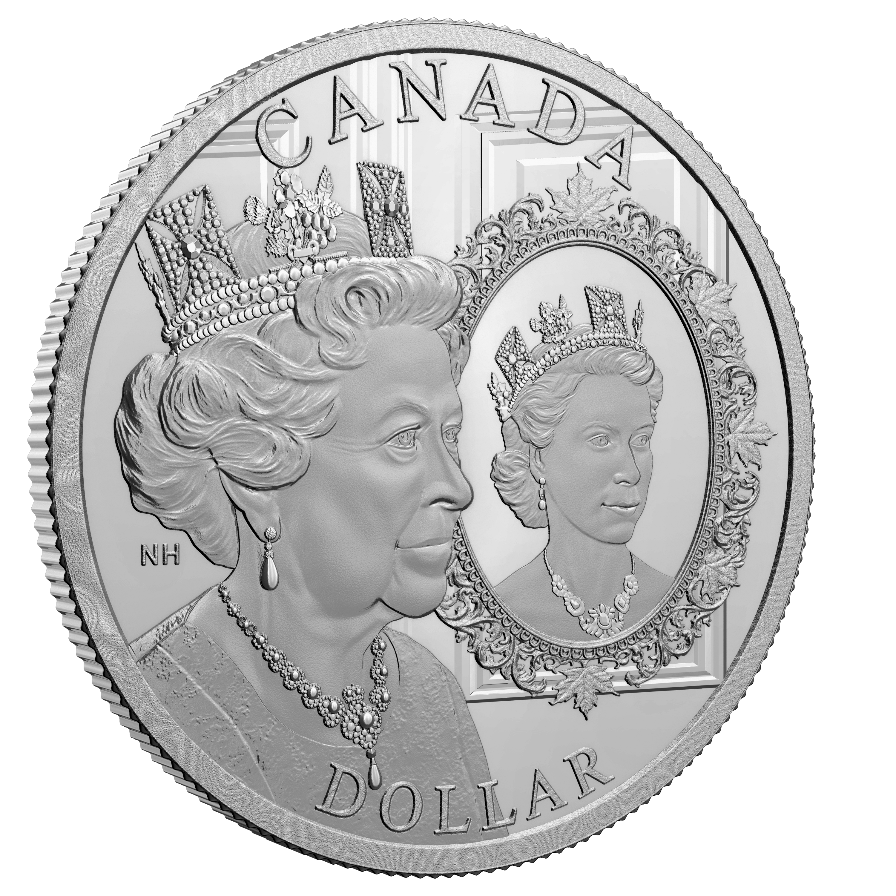 PLATINUM JUBILEE OF HER MAJESTY QUEEN ELIZABETH II Special Edition Silver Coin $1 Canada 2022
