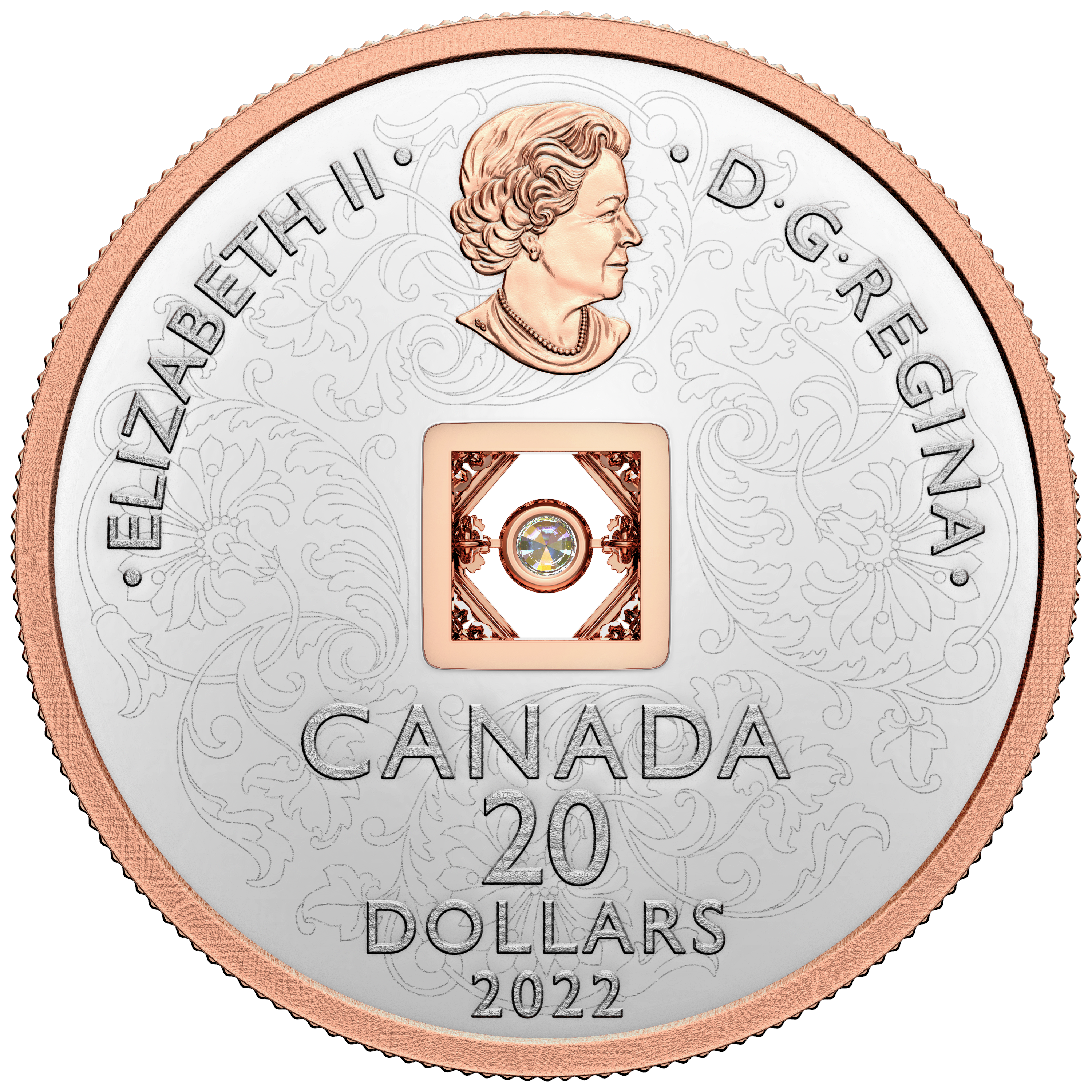 SPARKLE OF THE HEART Silver Coin $20 Canada 2022