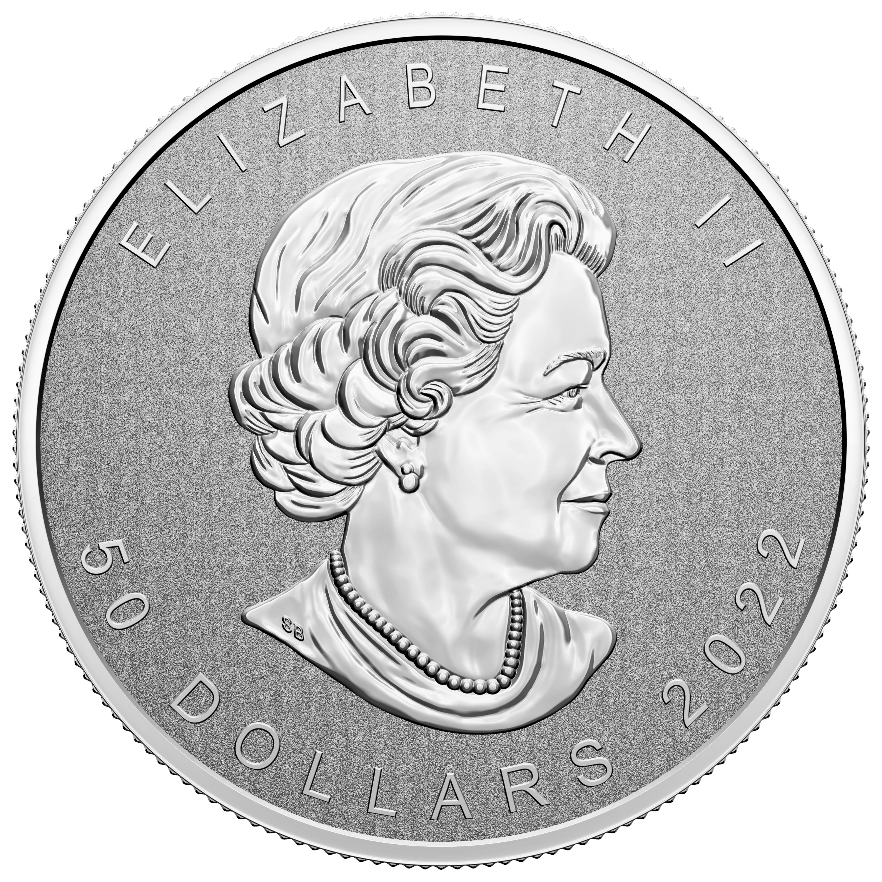 MAPLE LEAF Ultra High Relief 5 Oz Silver Coin $50 Canada 2022