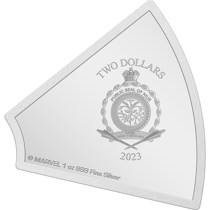 HULK Marvel Avengers 60th Anniversary 1 Oz Silver Coin $2 Niue 2023 - Parthava Coin