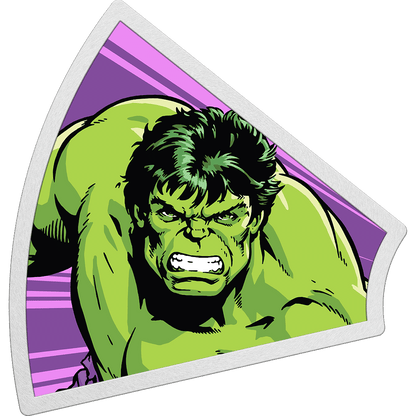 HULK Marvel Avengers 60th Anniversary 1 Oz Silver Coin $2 Niue 2023 - Parthava Coin