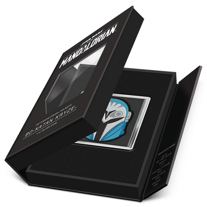 BO-KATAN KRYZE HELMET Mandalorian 1 Oz Silver Coin $2 Niue 2023 - PARTHAVA COIN