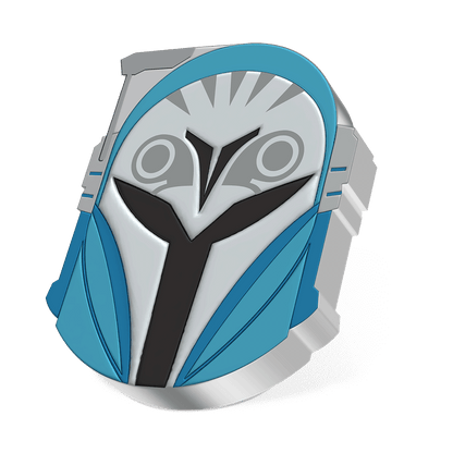 BO-KATAN KRYZE HELMET Mandalorian 1 Oz Silver Coin $2 Niue 2023 - PARTHAVA COIN