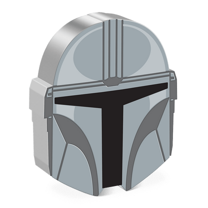 DIN DJARIN HELMET Mandalorian 1 Oz Silver Coin $2 Niue 2023 - PARTHAVA COIN
