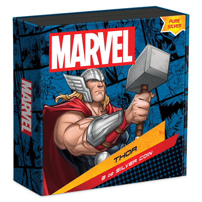 THOR Marvel 3 Oz Silver Coin $10 Niue 2023 - PARTHAVA COIN