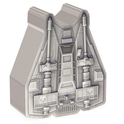 SNOWSPEEDER Mandalorian Vehicles 1 Oz Silver Coin $2 Niue 2023