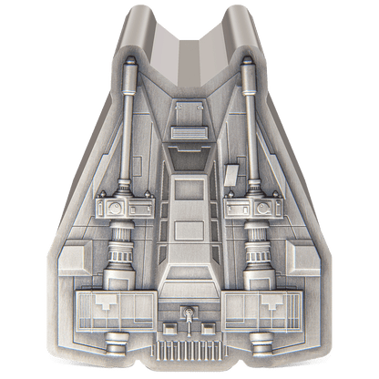 SNOWSPEEDER Mandalorian Vehicles 1 Oz Silver Coin $2 Niue 2023