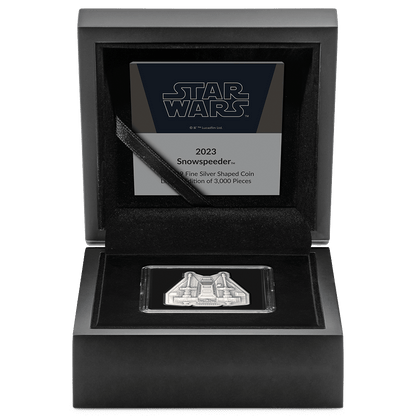 SNOWSPEEDER Mandalorian Vehicles 1 Oz Silver Coin $2 Niue 2023
