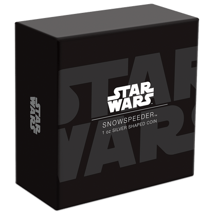 SNOWSPEEDER Mandalorian Vehicles 1 Oz Silver Coin $2 Niue 2023