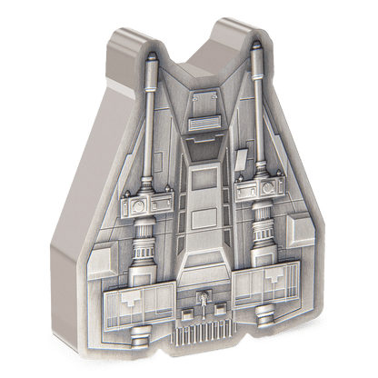 SNOWSPEEDER Mandalorian Vehicles 3 Oz Silver Coin $10 Niue 2023 - PARTHAVA COIN