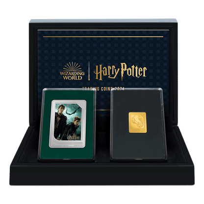 HARRY POTTER MYSTERY BOX Trading Coins Sealed Box 2 Coins Niue 2024