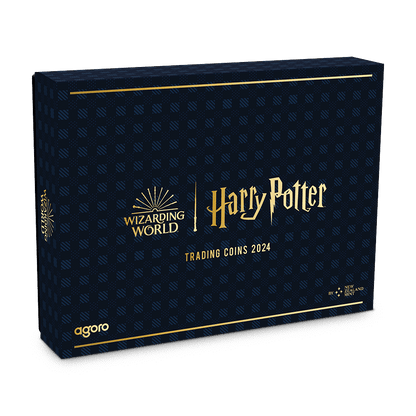HARRY POTTER MYSTERY BOX Trading Coins Sealed Box 2 Coins Niue 2024