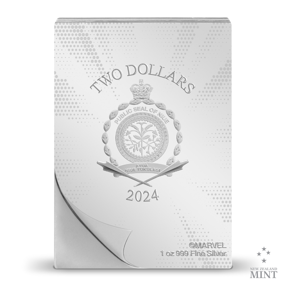 HULK 181 Comix 1 Oz Silver Coin $2 Niue 2024