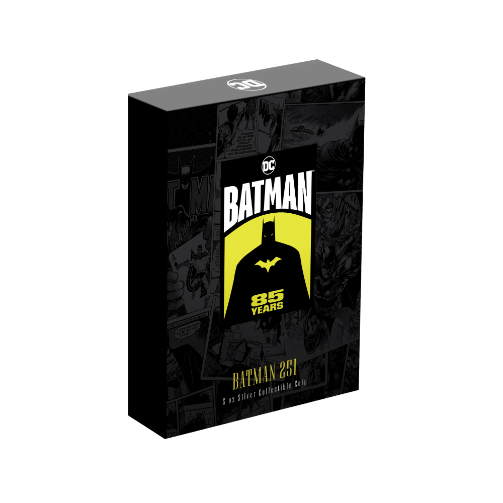 BATMAN™ 85 Years Batman Comic 251 Collectible Coin - COA #30