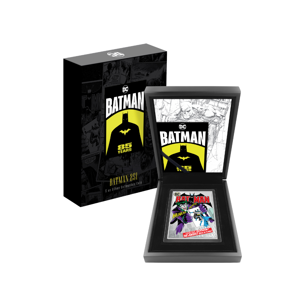 BATMAN™ 85 Years Batman Comic 251 Collectible Coin - COA #20