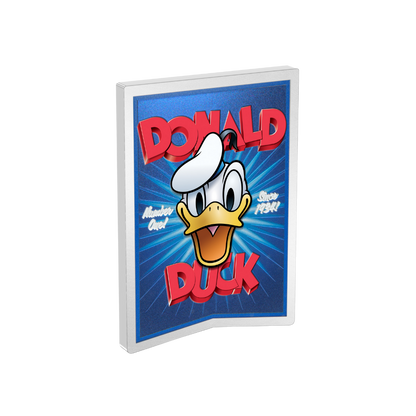 DONALD DUCK 90th Anniversary 5 Oz Silver Coin $10 Niue 2024