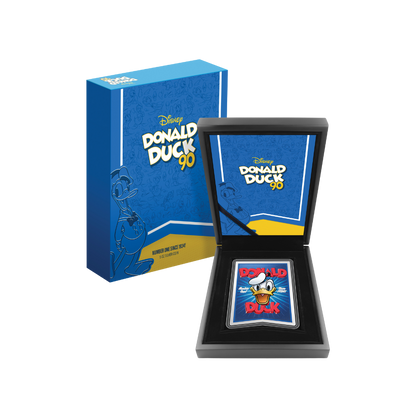 DONALD DUCK 90th Anniversary 5 Oz Silver Coin $10 Niue 2024