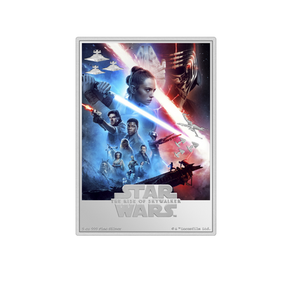 RISE OF SKYWALKER Star Wars™ 5 Oz Silver Coin $10 Niue 2024