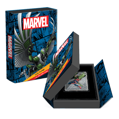 KINGPIN Spiderman Villains 1 Oz Silver Coin $2 Niue 2024