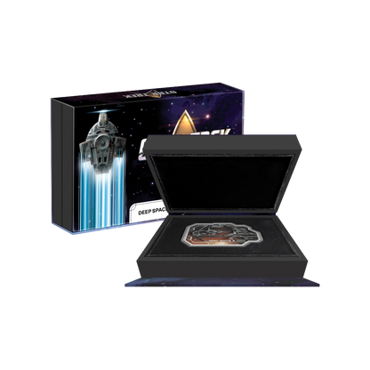 DEEP SPACE NINE Star Trek Vehicles 1 Oz Silver Coin $2 Niue 2024