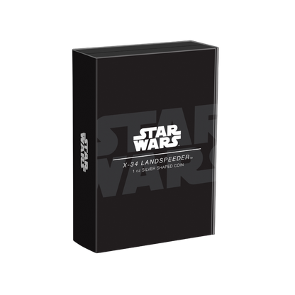 LANDSPEEDER Star Wars Vehicles 1 Oz Silver Coin $2 Niue 2024