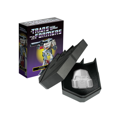 MEGATRON 40th Anniversary 3 Oz Silver Coin $5 Niue 2024