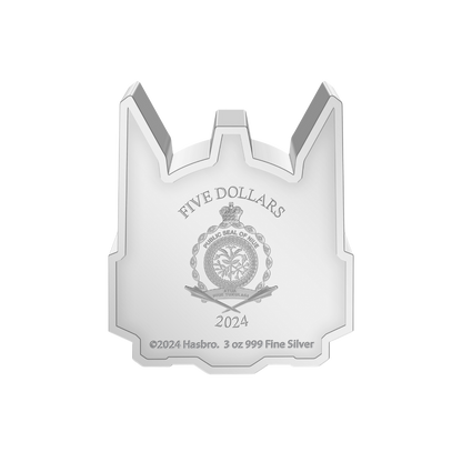 OPTIMUS PRIME 40th Anniversary 3 Oz Silver Coin $5 Niue 2024