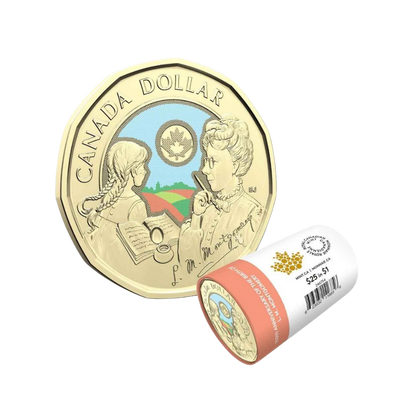 2024 $1 150th Anniversary of the Birth of L. M. Montgomery Colourized Special Wrap Roll
