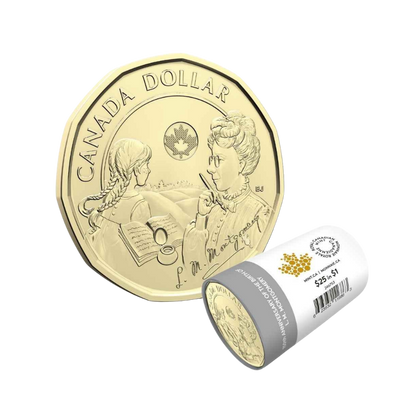 2024 $1 150th Anniversary of the Birth of L. M. Montgomery Non-colourized Special Wrap Roll