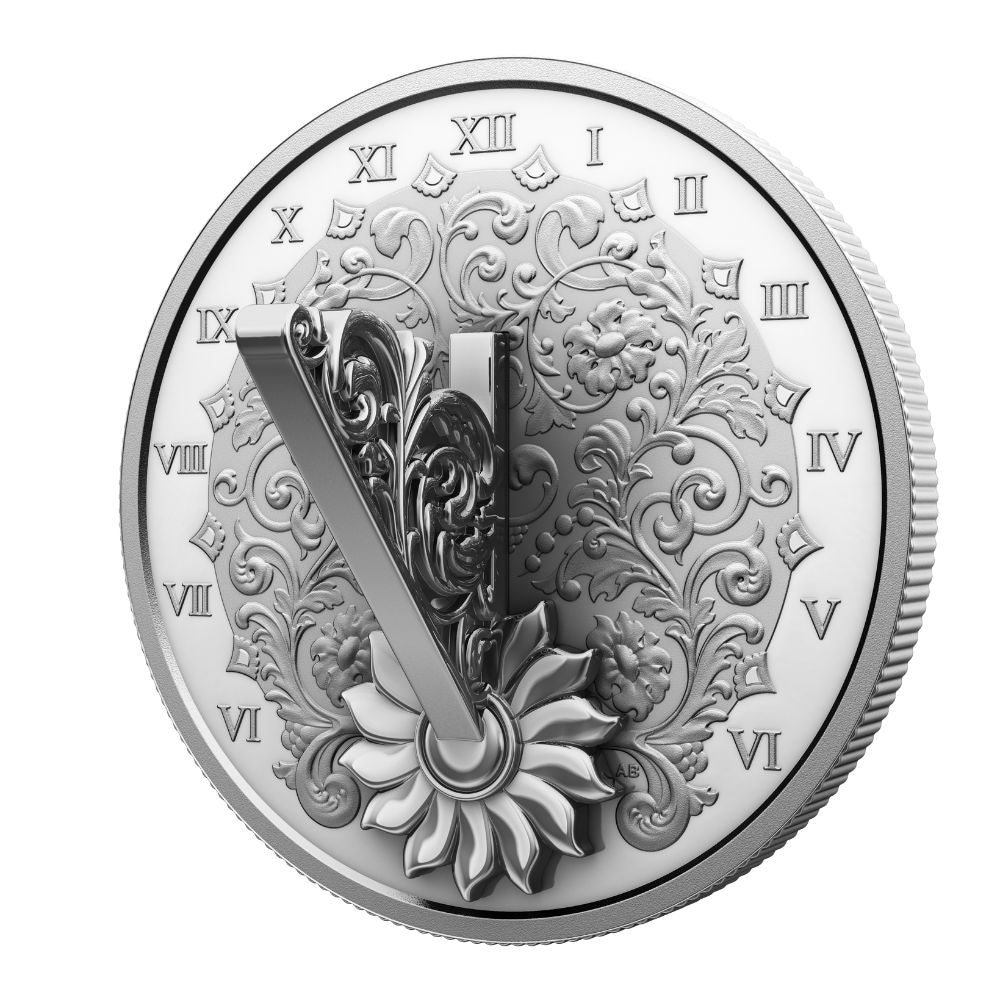 The Sundial 1 Oz Fine Silver Coin $20 Canada 2024 - PARTHAVA COIN