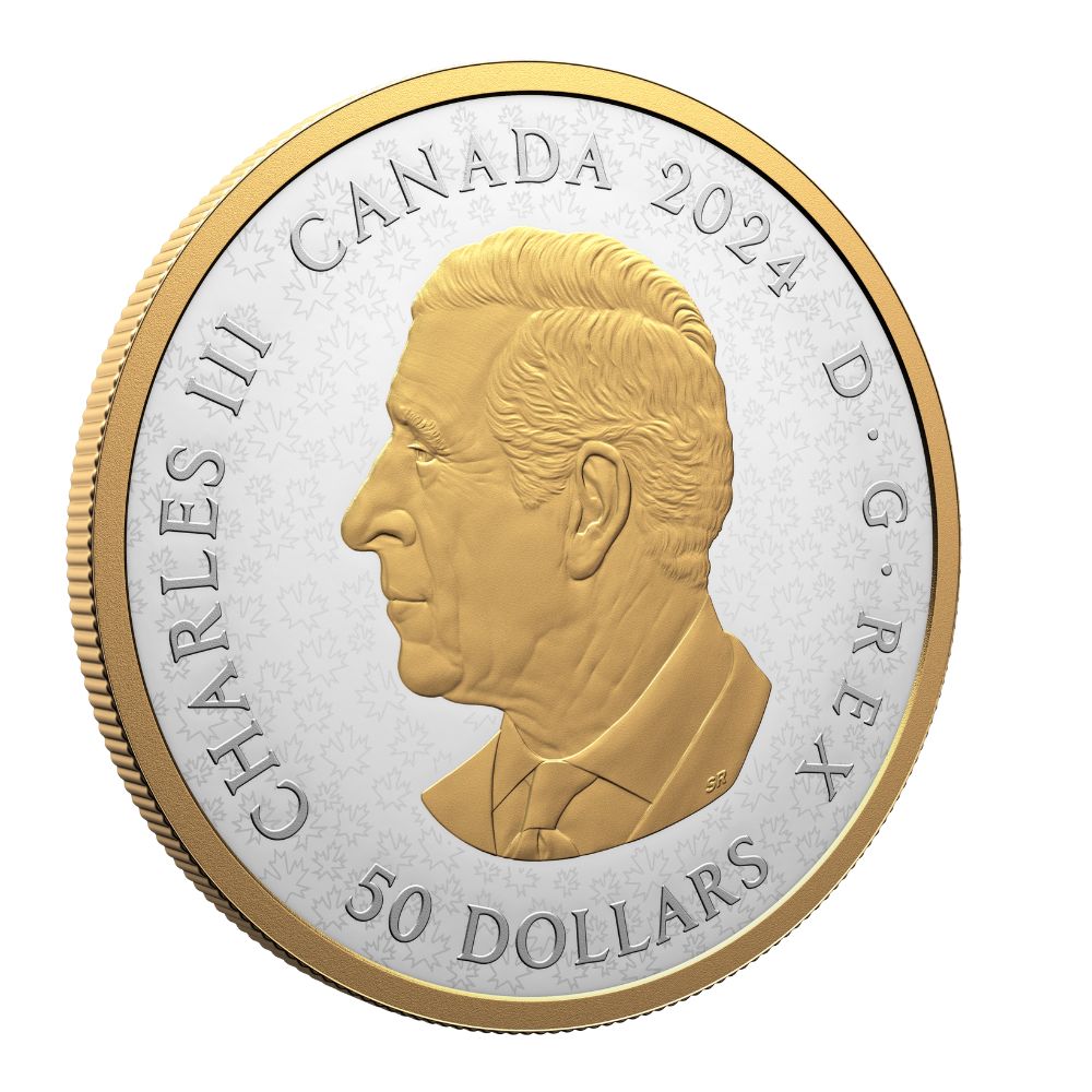 Heraldic Landscape Birds of Canada 5 Oz Silver Coin $50 Canada 2024 - PARTHAVA COIN