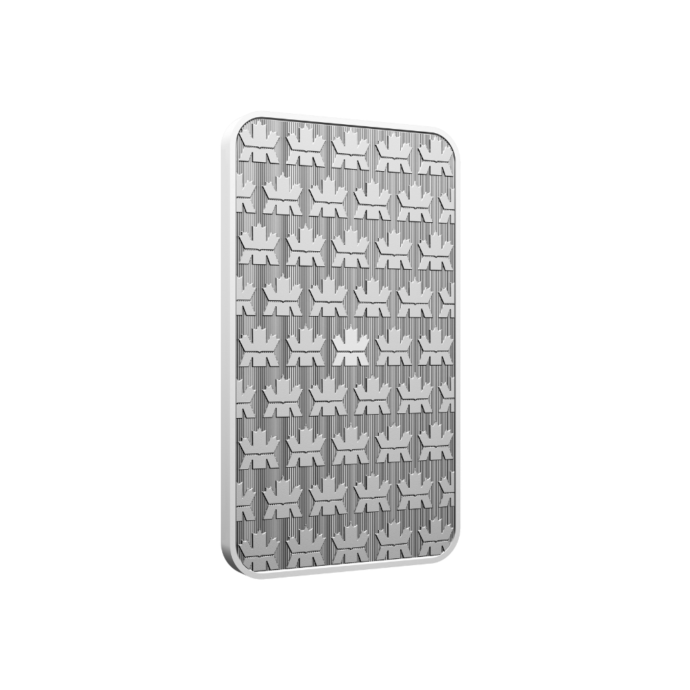 Pure Silver Bar in Proudly Canadian packaging - 1 oz. 99.99% Pure Silver 2025 (Premium Bullion)