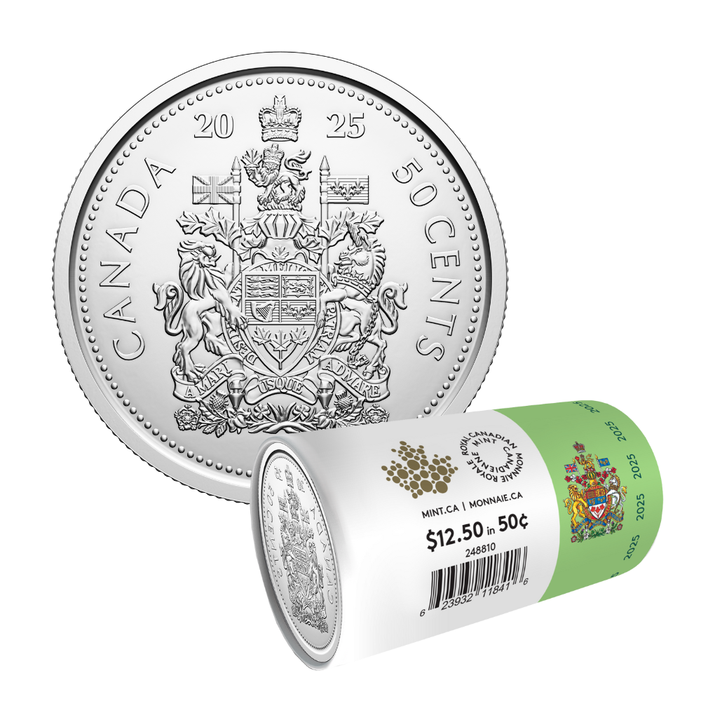 50 Cent Special Wrap Circulation Roll 2025 Canada