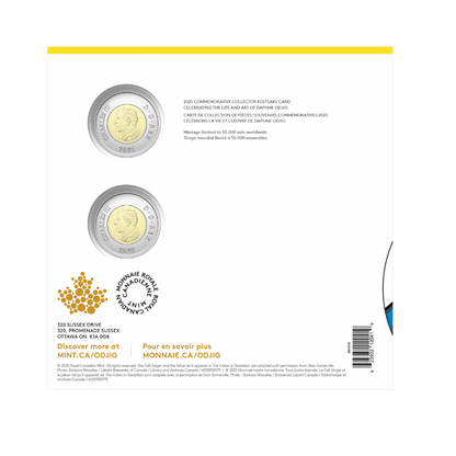 2025 Commemorative Collector Keepsake Card Celebrating the Life and Art of Daphne Odjig Royal Canadian Mint