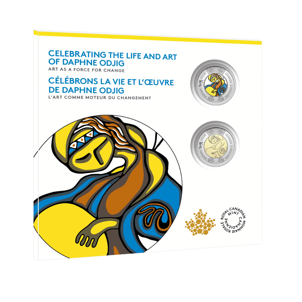 2025 Commemorative Collector Keepsake Card Celebrating the Life and Art of Daphne Odjig Royal Canadian Mint