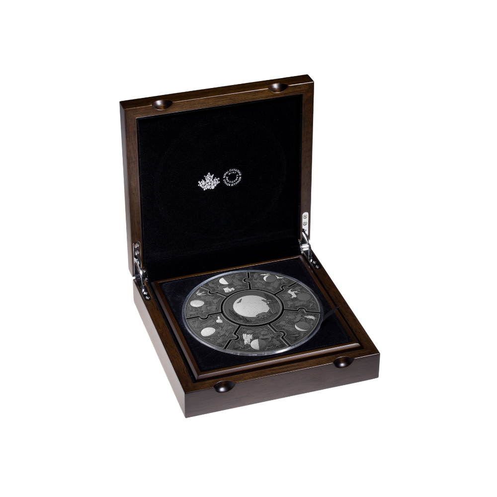 Moon phases Puzzle Coin Set Canada 2025