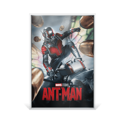 Marvel The Infinity Saga Phase Two Ant-Man Silver Collectible Foil reverse AGORO