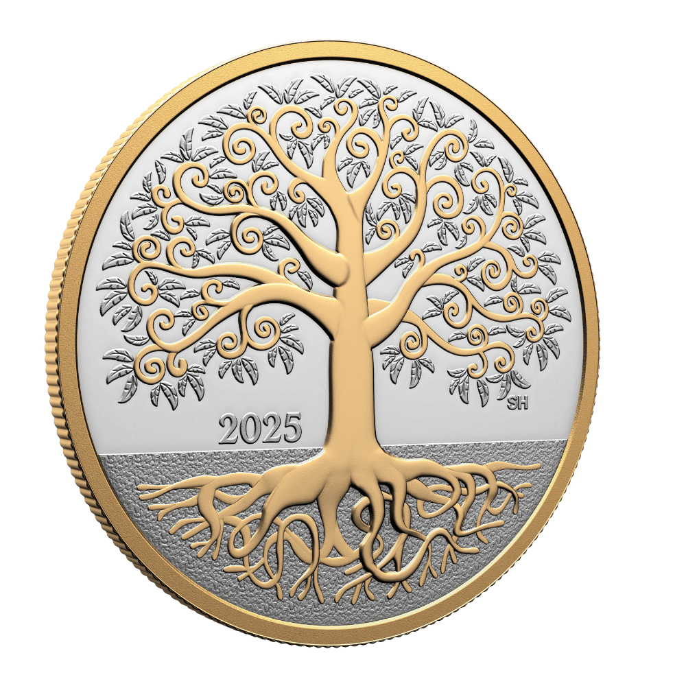 Tree of Life ½ Oz Fine Silver Coin Canada 2025 Royal Canadian Mint