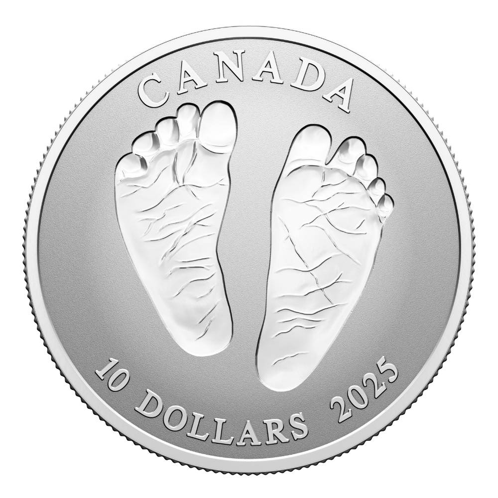 Welcome to the World Silver Coin Canada 2025 reverse - Royal Canadian Mint